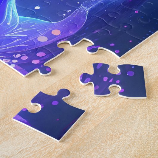 マーメイドイン威厳のある海ウォーターズジグソーパズル ジグソーパズル (側面)