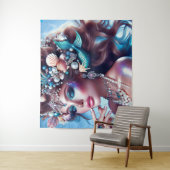 マーメイドウィズシートレシーズジュエリー タペストリー (インサイチュ)