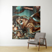 マーメイドウィズシートレシーズジュエリー タペストリー (インサイチュ)