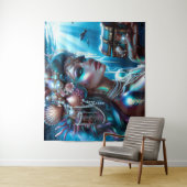 マーメイドウィズシートレシーズジュエリー タペストリー (インサイチュ)