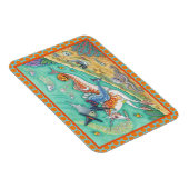 マーメイドウィッチ、ハロウィンマーホースファンタジー磁石 マグネット (右側)