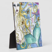 マーメイドウォーター絵画カラー フォトプラーク (側面)
