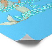 マーメイドウォールアートポスター ポスター (角)