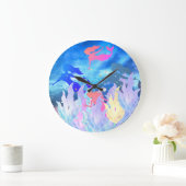 マーメイドウォールクロック ラージ壁時計 (ホーム)