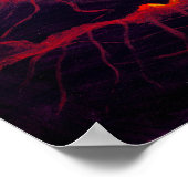 マーメイドエクリプゴシックムーンファンタジーアートプリント ポスター (角)