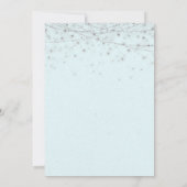 マーメイドエレガントオーナメントクリスマスパーティー 招待状 (裏面)