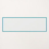 マーメイドエレガントドルフィンブルーグレーゼンヨガナマステ ヨガマット (裏面(横))