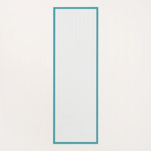 マーメイドエレガントドルフィンブルーグレーゼンヨガナマステ ヨガマット (裏面)