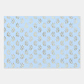 マーメイドエレガントベビーシャワー誕生日 ラッピングペーパーシート (正面3)