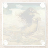 マーメイドオンゴールデンサンズ ガラスコースター (裏面)