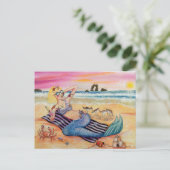 マーメイドオンバケーション ポストカード (スタンド正面)