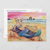 マーメイドオンバケーション ポストカード (正面/裏面)