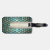 マーメイドオンベビーマーメイドテールはかりで測 ラゲッジタグ (裏面横)