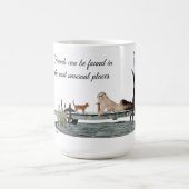 マーメイドオンボート波止場コーヒーマグ コーヒーマグカップ (中央)