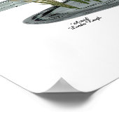 マーメイドオンボート波止場ポスター ポスター (角)