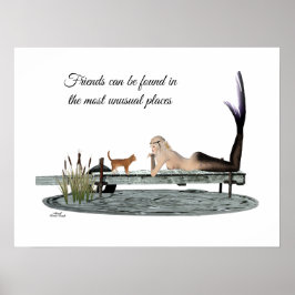 マーメイドオンボート波止場ポスター ポスター