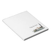 マーメイドオンボート波止場メモ帳 ノートパッド (アングル)