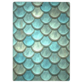 マーメイドオンマーメイドテールモノグラムはかりで測 クリップボード (裏面)