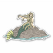 マーメイドオンロックス シール (正面)