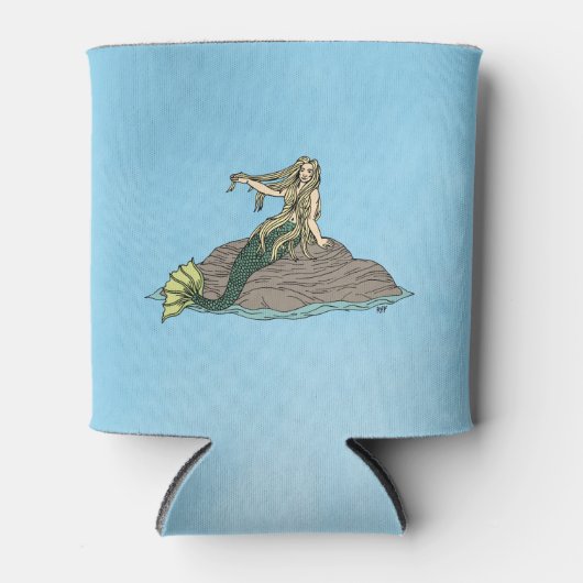 マーメイドオンロックス 缶クーラー (正面)