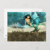 マーメイドオン海フロアポストカード ポストカード (正面/裏面)