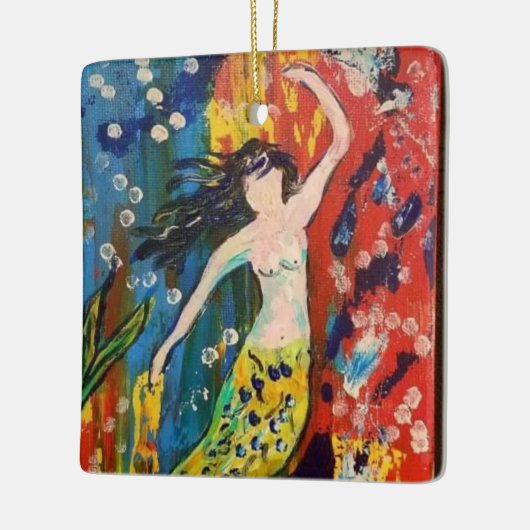 マーメイドオーナメント セラミックオーナメント (左)