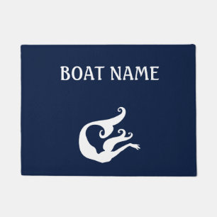 マーメイドカスタム波止場マット ドアマット