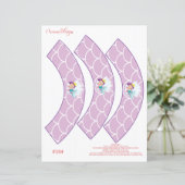 マーメイドカップケーキラッパー (スタンド正面)