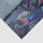 マーメイドカラフルオイル塗装デコページ 薄葉紙 (詳細)