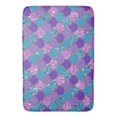 マーメイドカラフルパタはかりで測ーン バスマット (正面縦)