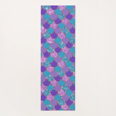 マーメイドカラフルパタはかりで測ーン ヨガマット (裏面)