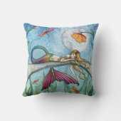 マーメイドカラフル装飾用クッション クッション (裏面)