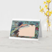 マーメイドカード カード (黄色い花)