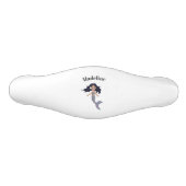 マーメイドガーリーキュートなキッズデコ セラミック引き出し取っ手 (正面)