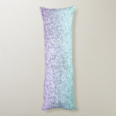 マーメイドガールグリッター1bフェイク(グリッター) #pastel ボディピロー (裏面 (縦))