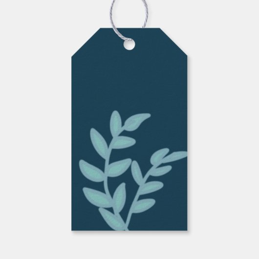 マーメイドガールズバースデーパーティー ギフトタグ (裏面)