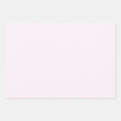 マーメイドガールズピンク誕生日 ラッピングペーパーシート (正面3)