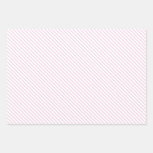 マーメイドガールズピンク誕生日 ラッピングペーパーシート (正面3)