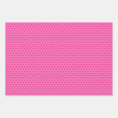 マーメイドガールズピンク誕生日 ラッピングペーパーシート (正面2)