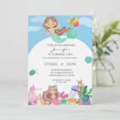マーメイドガールズ1st誕生日パーティーアンダーザシー 招待状 (スタンド正面)