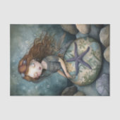 マーメイドガールデコペティッシュペーパー 薄葉紙 (正面)