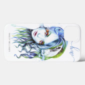 マーメイドガール水女サーレアルファンタジー美術名 Case-Mate iPhoneケース (裏面 (横))