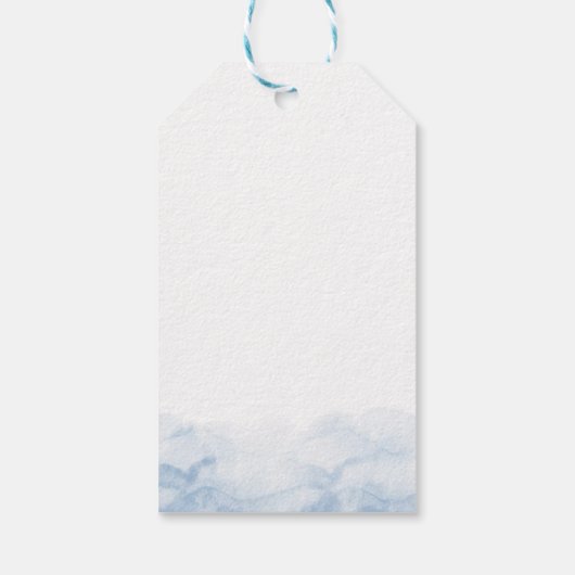 マーメイドガール1st誕生日パーティー ギフトタグ (裏面)