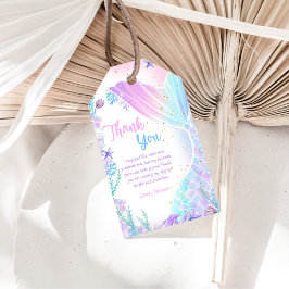 マーメイドガール1st誕生日パーティー ギフトタグ