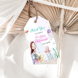 マーメイドガール1st誕生日パーティー ギフトタグ