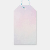 マーメイドガール1st誕生日パーティー ギフトタグ (裏面)