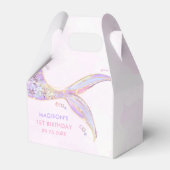 マーメイドガール1st誕生日パーティー フェイバーボックス (正面サイド)