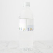 マーメイドガール1st誕生日パーティー ペットボトルラベル (裏面)