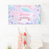 マーメイドガール1st誕生日パーティー 横断幕 (インサイチュ)