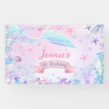 マーメイドガール1st誕生日パーティー